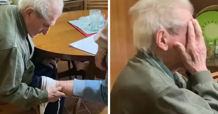 Grandparents' Emotional Reaction To This Girl's Tattoo Touched Many Social Media Users
