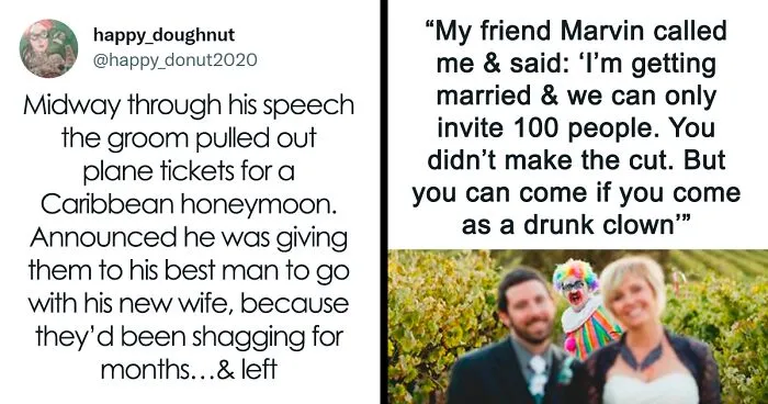 "She Kept That Secret Until We Divorced": 30 People Who Witnessed Weddings Go Terribly Wrong Spill The Gossip In This Online Thread