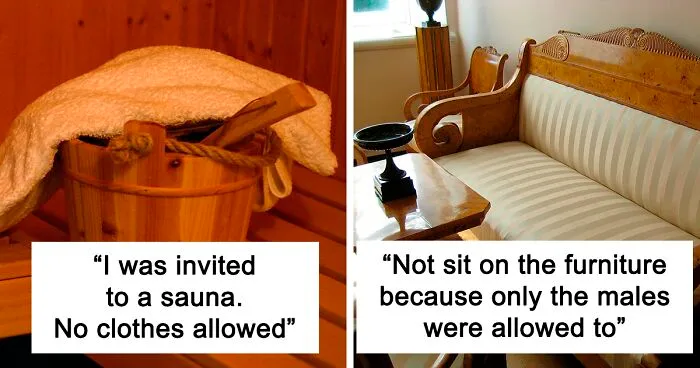 People Share 30 Really Weird Things They Witnessed Or Had To Do While Visiting Somebody's House Due To The Owners' Culture, Religion Or Beliefs