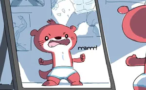 Man-Up: My Wholesome Comic About An Otter Who Overcame Societal Expectations And Learned To Love Himself For Who He Is