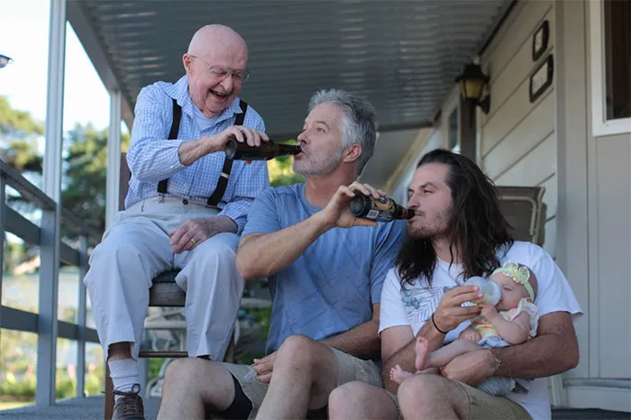 Dads Feeding Their Babies