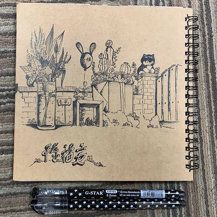 I Just Draw One Thing After Another Until I Can't Draw Any More Using All But A Pen (6 Pics)