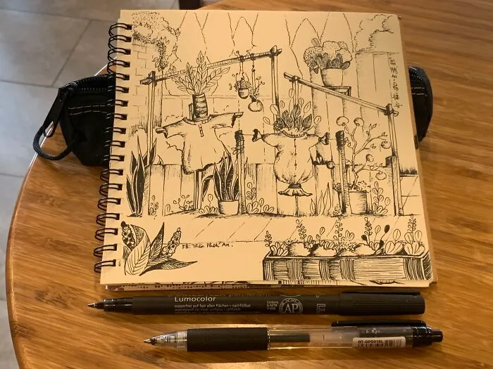 19 Random Drawings Out Of My Sketchbook
