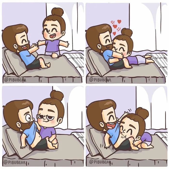 This Couple Illustrates Their Ups And Downs In Sweet And Relatable Comics (30 Pics)