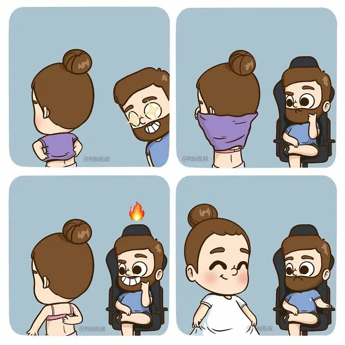 This Couple Illustrates Their Ups And Downs In Sweet And Relatable Comics (30 Pics)