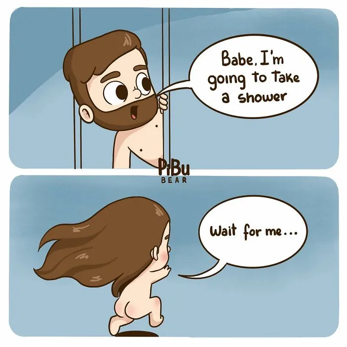 This Couple Illustrates Their Ups And Downs In Sweet And Relatable Comics (30 Pics)