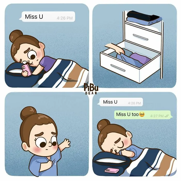 This Couple Illustrates Their Ups And Downs In Sweet And Relatable Comics (30 Pics)