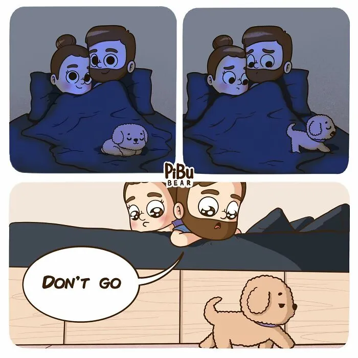 This Couple Illustrates Their Ups And Downs In Sweet And Relatable Comics (30 Pics)