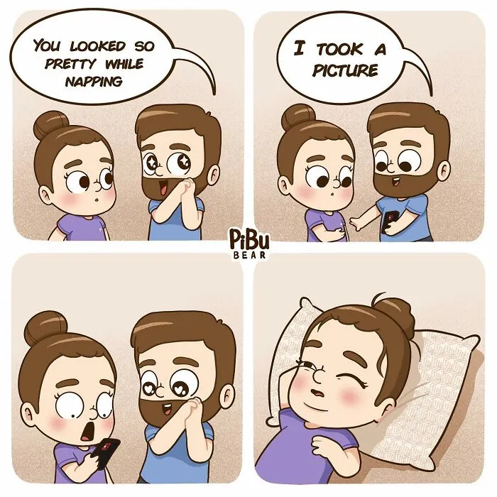 This Couple Illustrates Their Ups And Downs In Sweet And Relatable Comics (30 Pics)