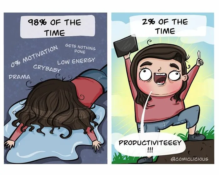 Artist Shows What Her Daily Struggles And Life Looks Like In 30 Comics
