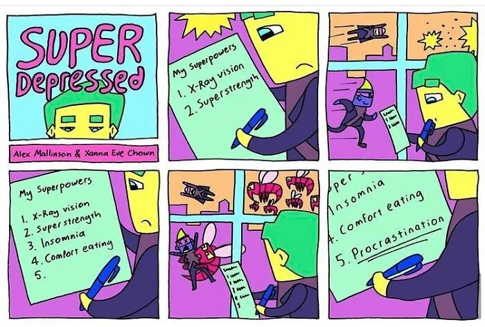 "What If Superman Had Depression?": 10 Comics Made By Us