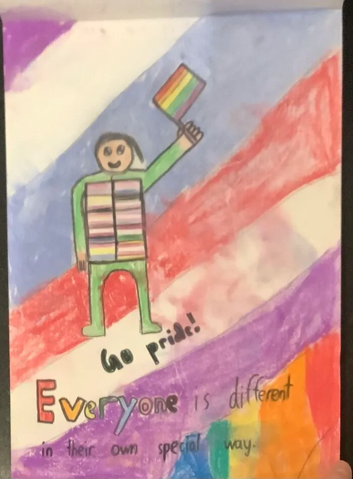 Pride Person ( Did My Best Only 12 And Bigender).