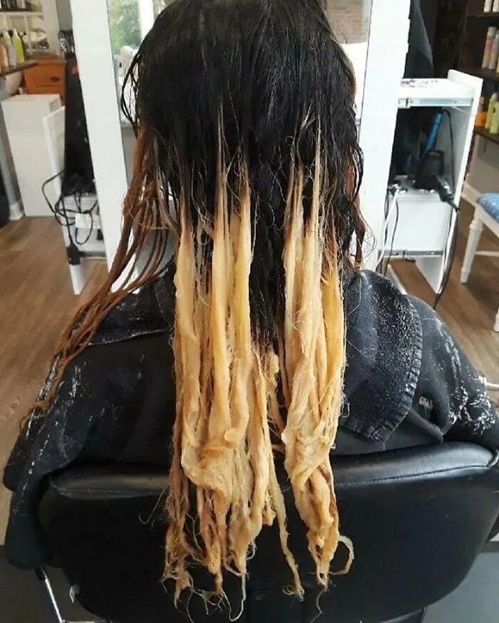 47 Trágicos accidentes al cortarse el pelo (nuevas fotos)