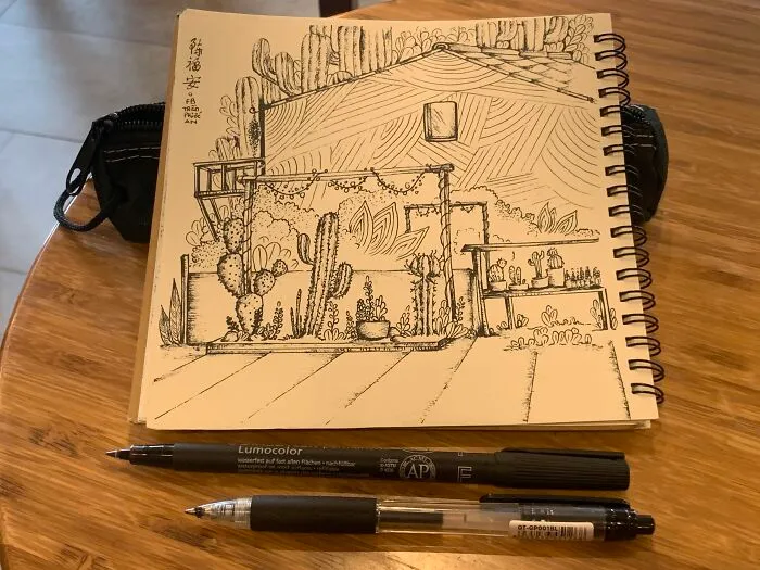 19 Random Drawings Out Of My Sketchbook