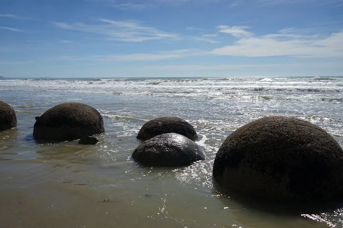 Moeraki Beach, New Zealand
