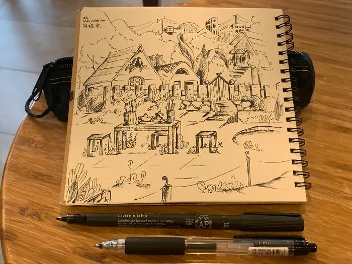 19 Random Drawings Out Of My Sketchbook