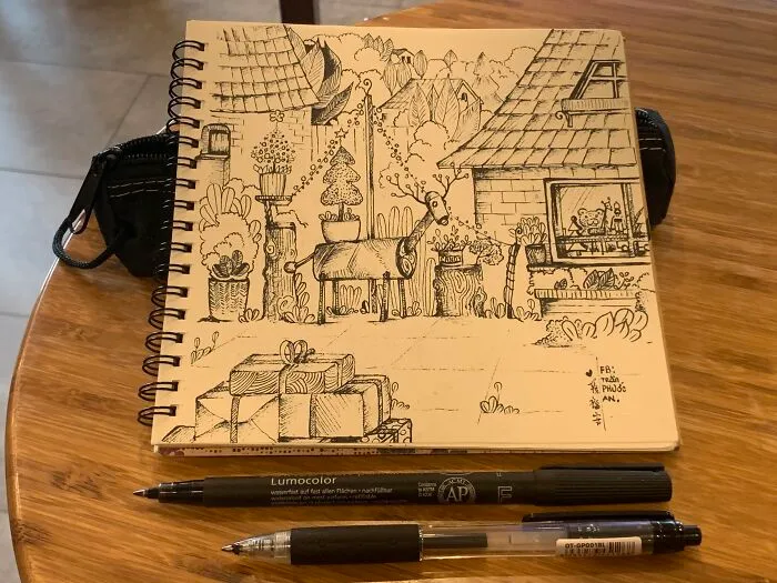 19 Random Drawings Out Of My Sketchbook