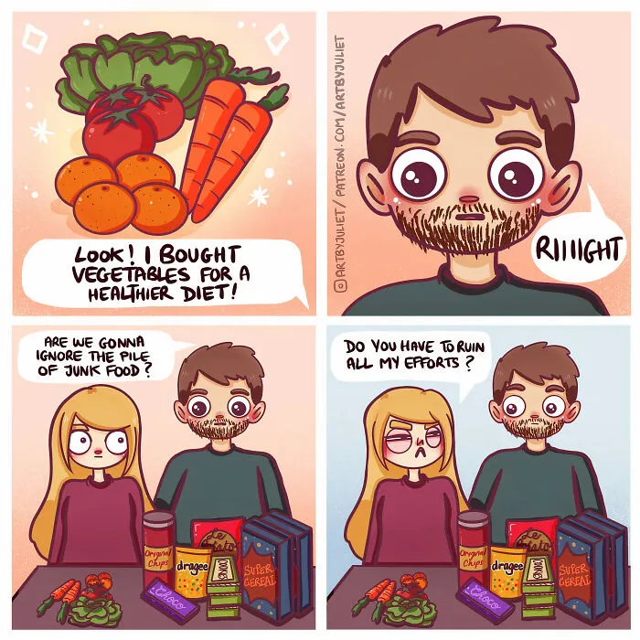 Artist Makes 30 Humorous Comics About Daily Realities (New Pics)