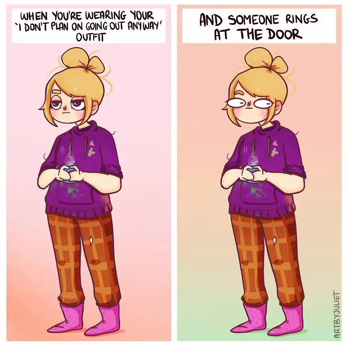 Artist Makes 30 Humorous Comics About Daily Realities (New Pics)