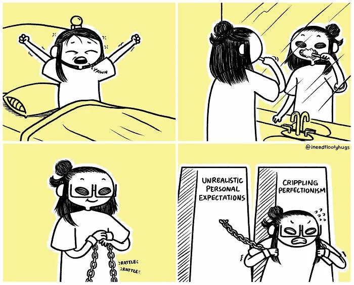30 Funny And Relatable Comics By "I Need Floofy Hugs"