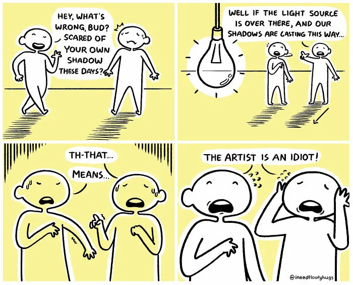 30 Funny And Relatable Comics By "I Need Floofy Hugs"