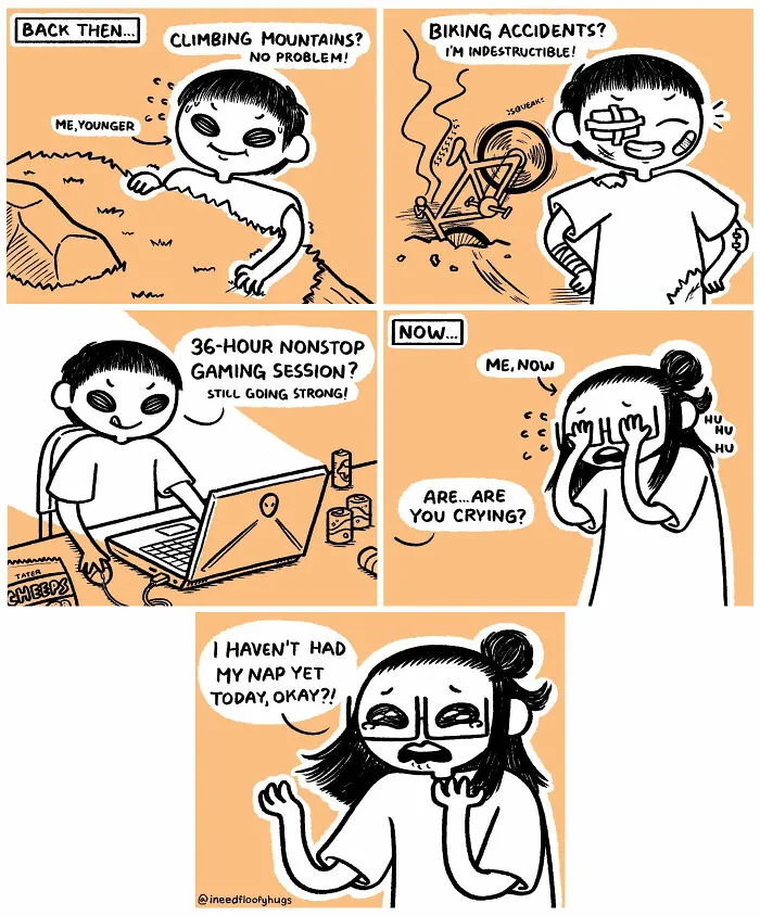 30 Funny And Relatable Comics By "I Need Floofy Hugs"