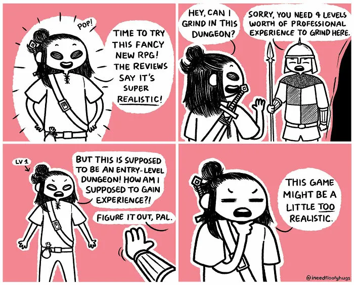 30 Funny And Relatable Comics By "I Need Floofy Hugs"