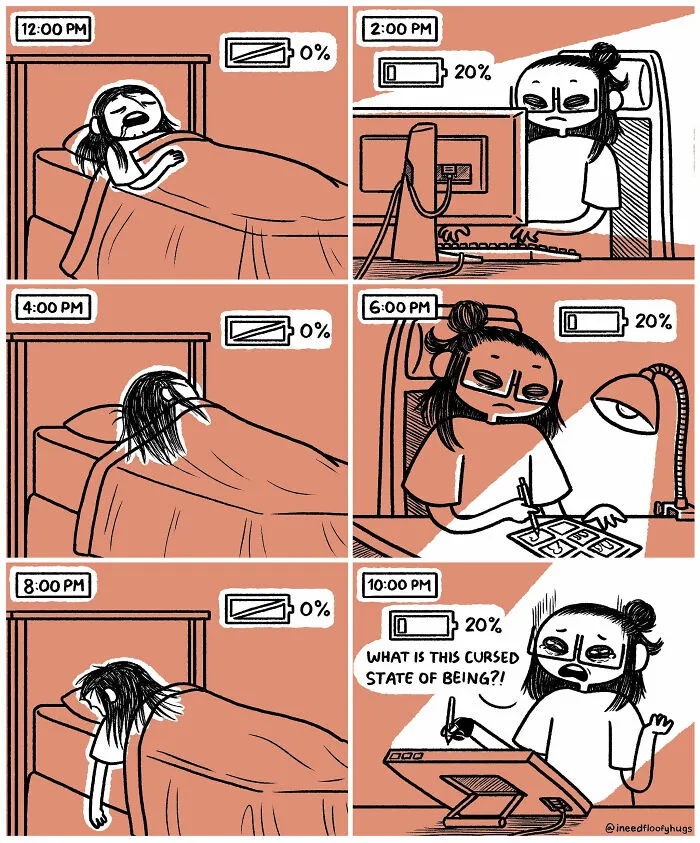 30 Funny And Relatable Comics By "I Need Floofy Hugs"