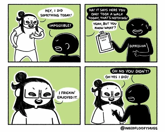 30 Funny And Relatable Comics By "I Need Floofy Hugs"