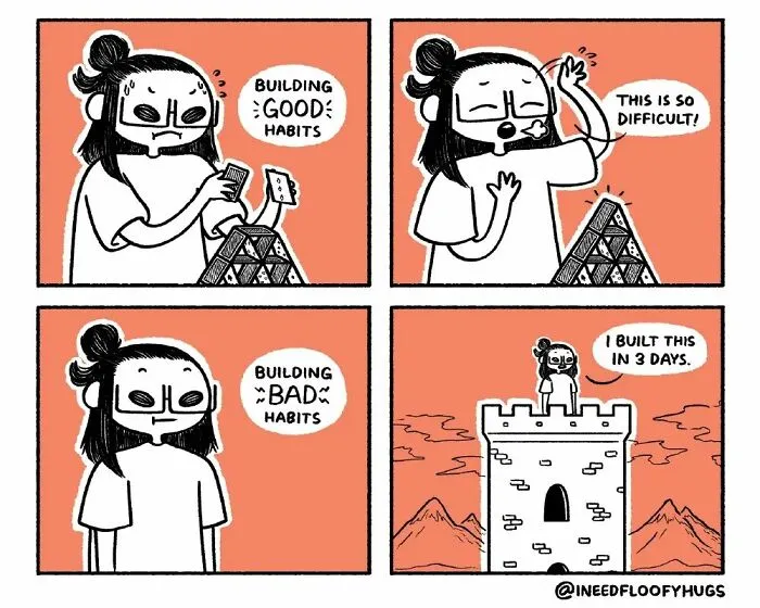 30 Funny And Relatable Comics By "I Need Floofy Hugs"