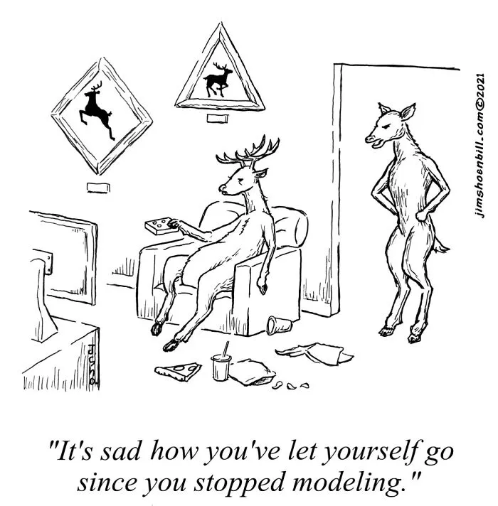 Humorous And Positive Single-Panel Comics By Jim Shoenbill That Will Hopefully Brighten Up Your Day (50 Pics)