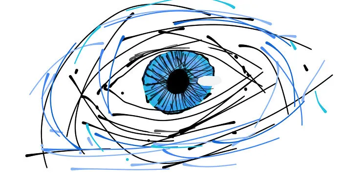 Icy Blue Eye