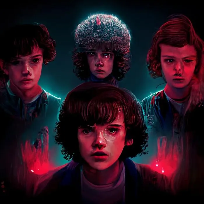 I Used AI To Create 15 Images Of The Hit Series Stranger Things
