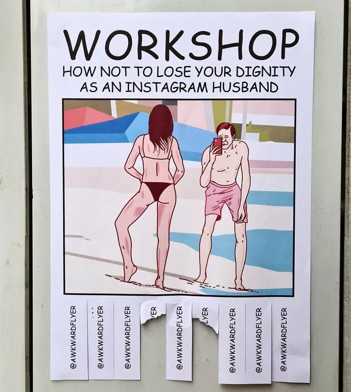 I Make Super Awkward Flyers And Hang Them In The Streets, Here Are My Best Ones (35 Pics)