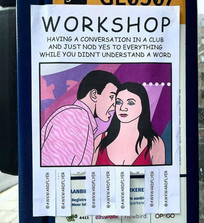I Make Super Awkward Flyers And Hang Them In The Streets, Here Are My Best Ones (35 Pics)