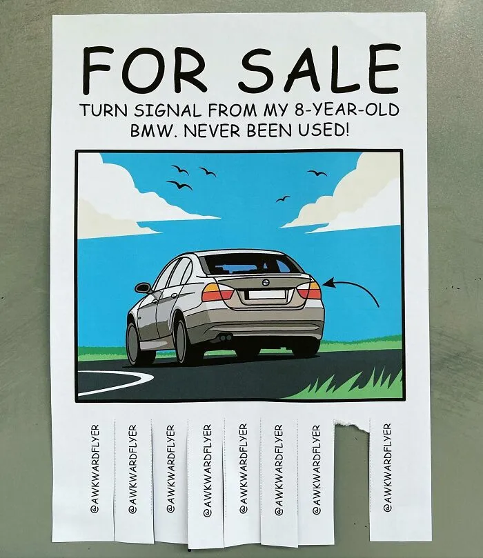 I Make Super Awkward Flyers And Hang Them In The Streets, Here Are My Best Ones (35 Pics)