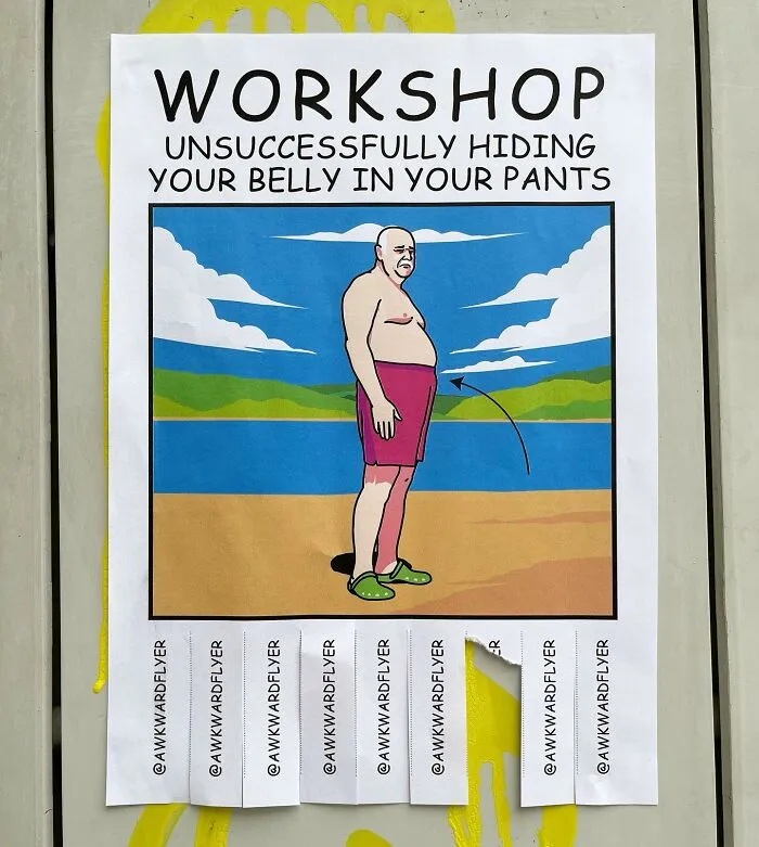 I Make Super Awkward Flyers And Hang Them In The Streets, Here Are My Best Ones (35 Pics)