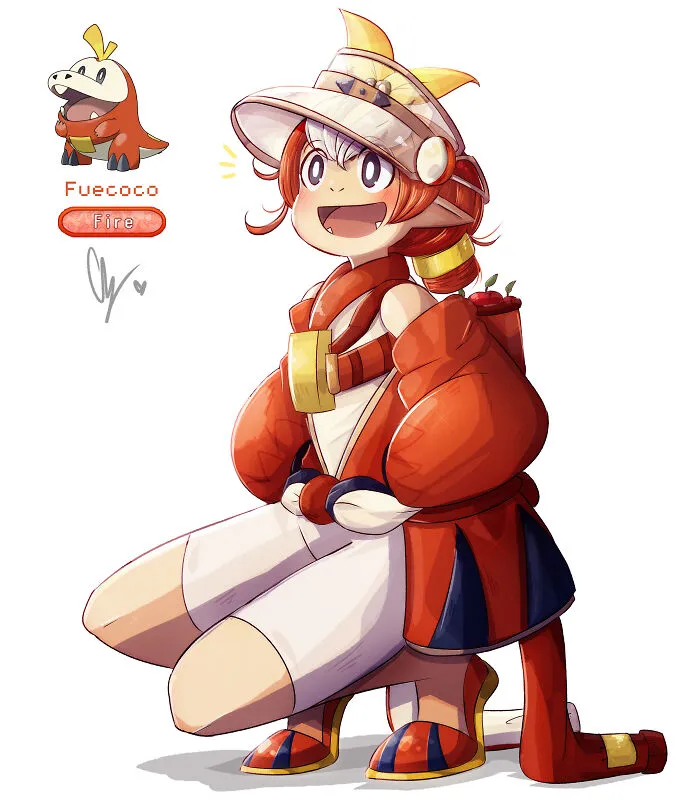 I Turn Generation Nine Pokémon Into Humanizations (9 Pics)