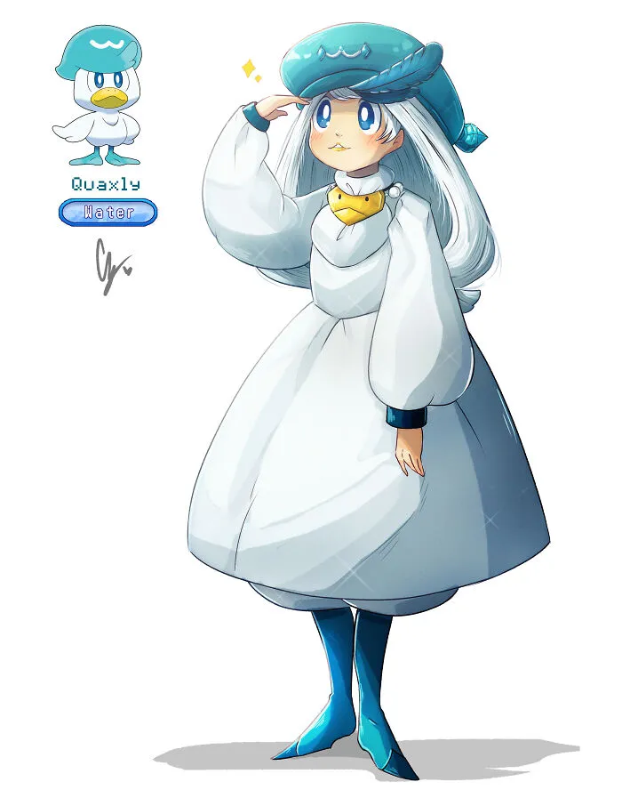 I Turn Generation Nine Pokémon Into Humanizations (9 Pics)