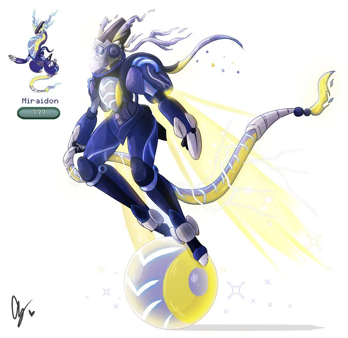 I Turn Generation Nine Pokémon Into Humanizations (9 Pics)