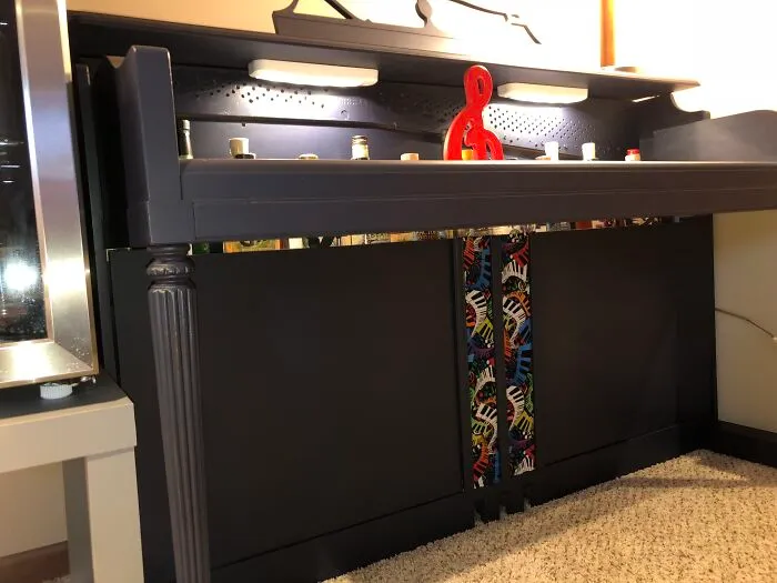 My Late Father's Piano, Repurposed As A Bar