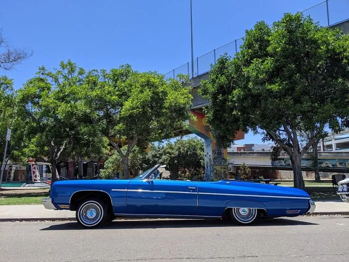 If The Mona Lisa Is Appritiated As Art Than Socal's Lowrider Scene Is A Rolling, Hopping Masterpiece (Cellphone)