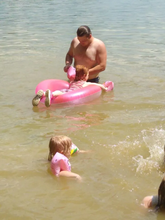 Swimming At Holly Bay