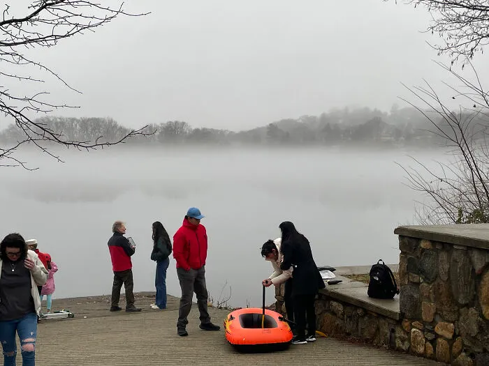 The Day Fog Covered The Lake