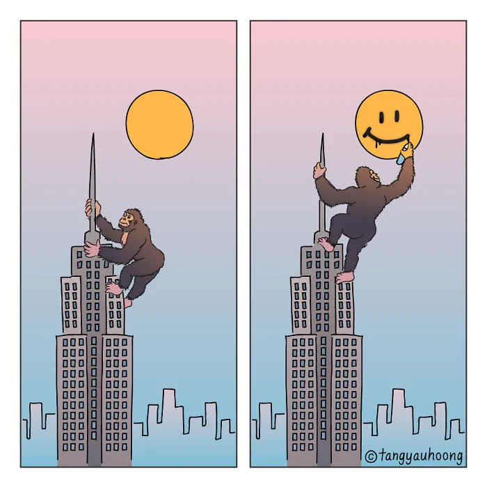18 Comics With Weird And Unexpected Endings That I Created To Make People Laugh (New Pics)