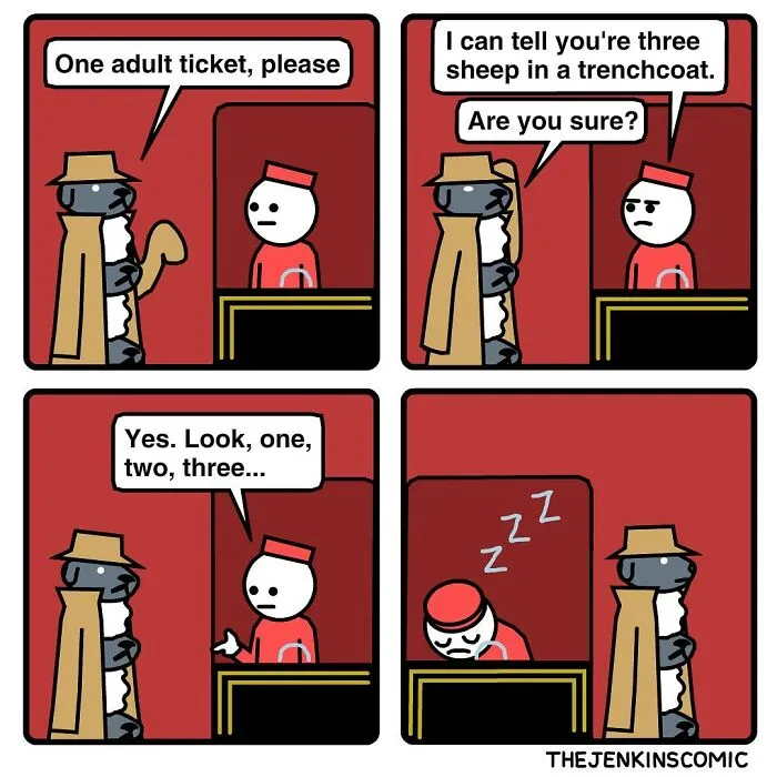 30 Quirky Comics With Twisted Endings By "The Jenkins"
