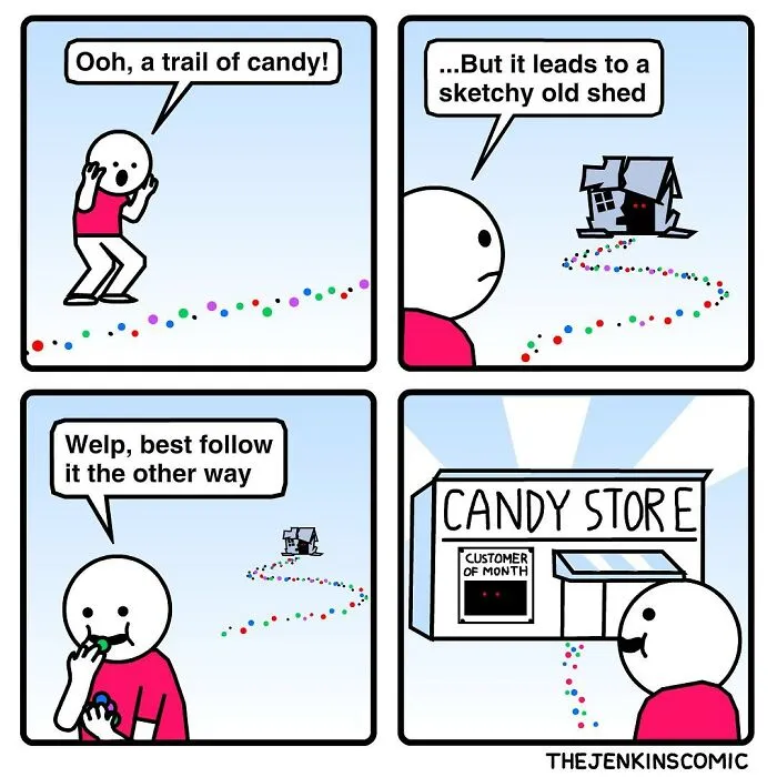 30 Quirky Comics With Twisted Endings By "The Jenkins"