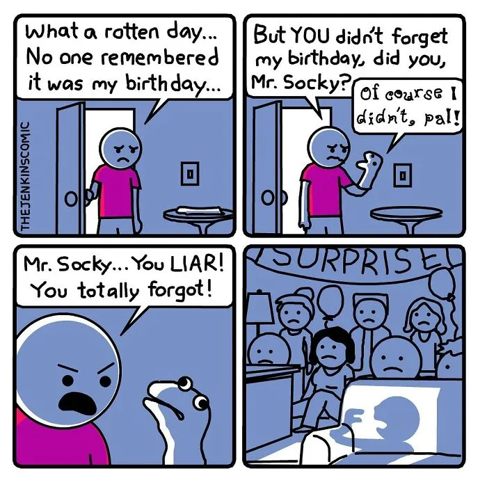 30 Quirky Comics With Twisted Endings By "The Jenkins"