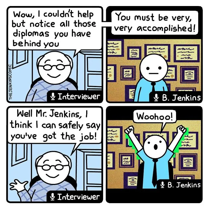 30 Quirky Comics With Twisted Endings By "The Jenkins"