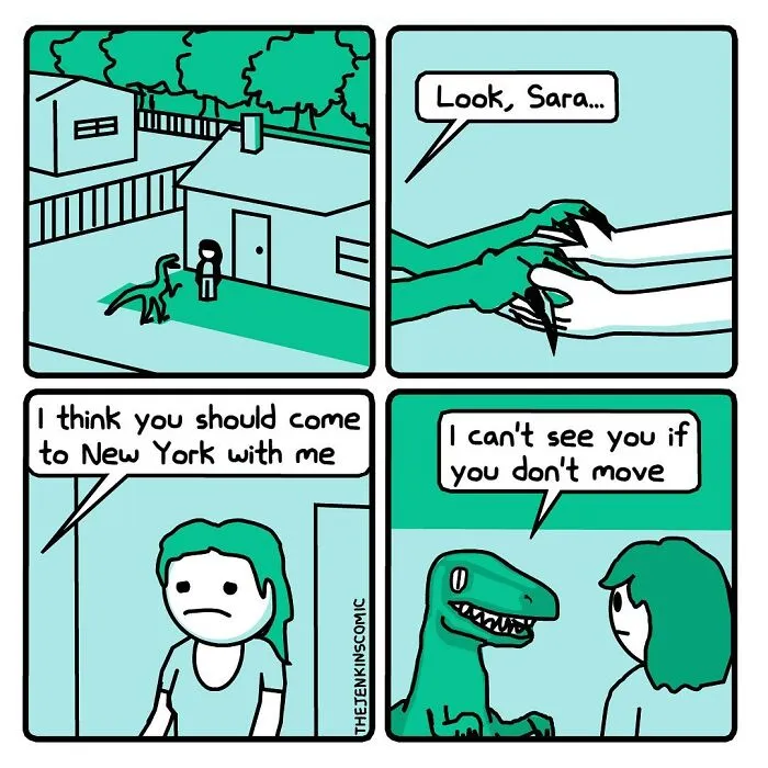30 Quirky Comics With Twisted Endings By "The Jenkins"